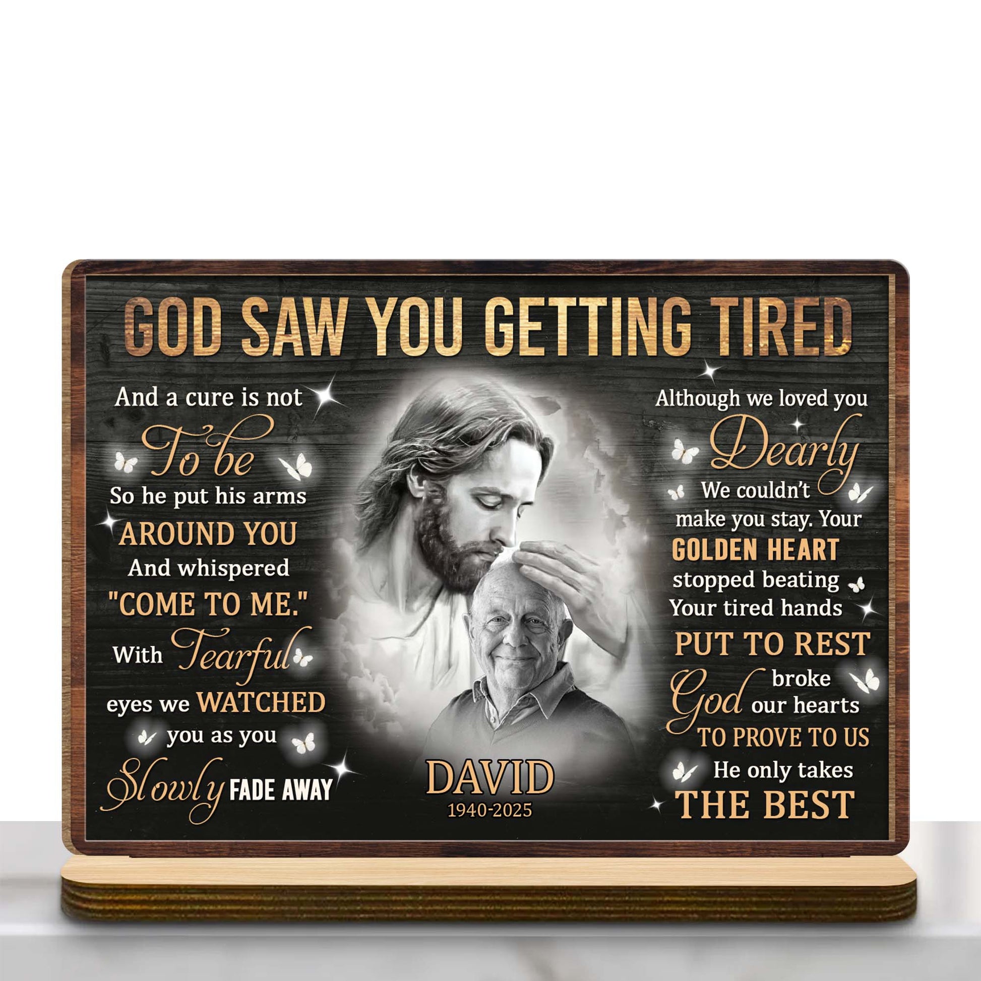 God Saw You Getting Tired, Religious Memorial Tribute