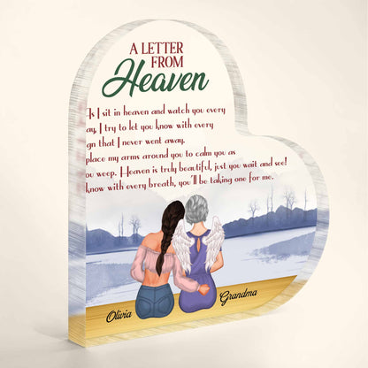 A Letter From Heaven, Angel Wings And Sitting Figures