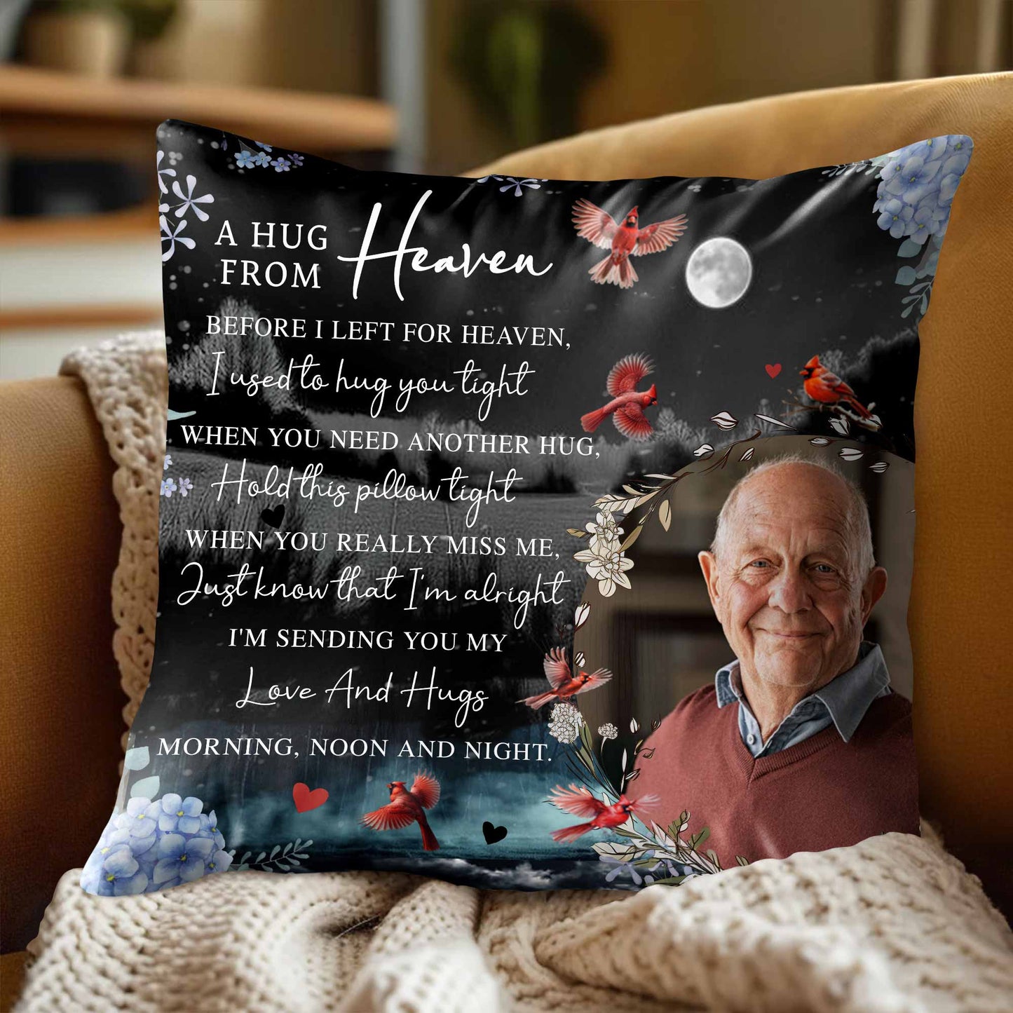 A Hug From Heaven, Hold This Pillow Tight