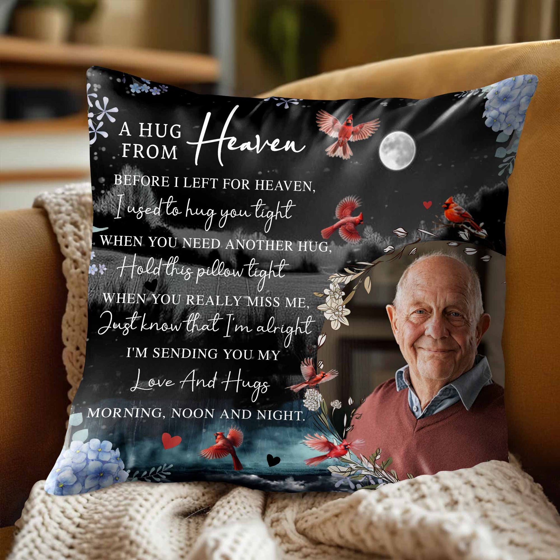 A Hug From Heaven, Hold This Pillow Tight