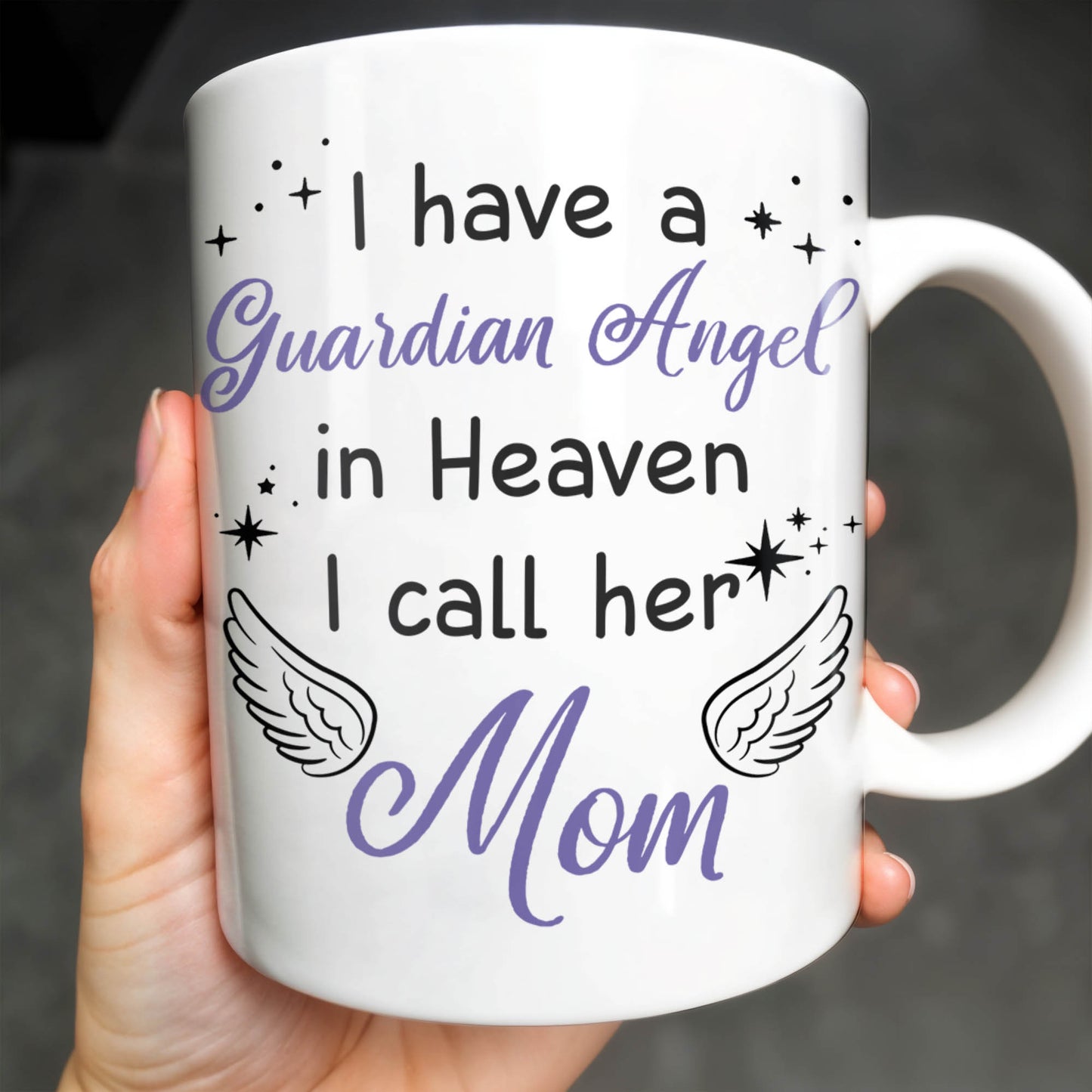 Guardian Angel In Heaven Called Mom
