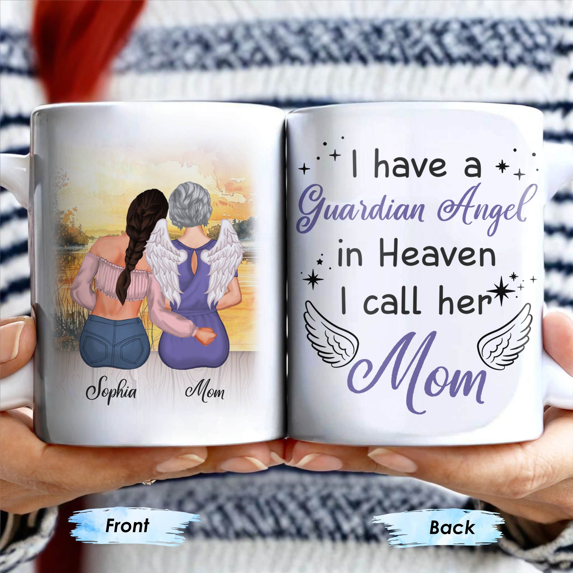 Guardian Angel In Heaven Called Mom