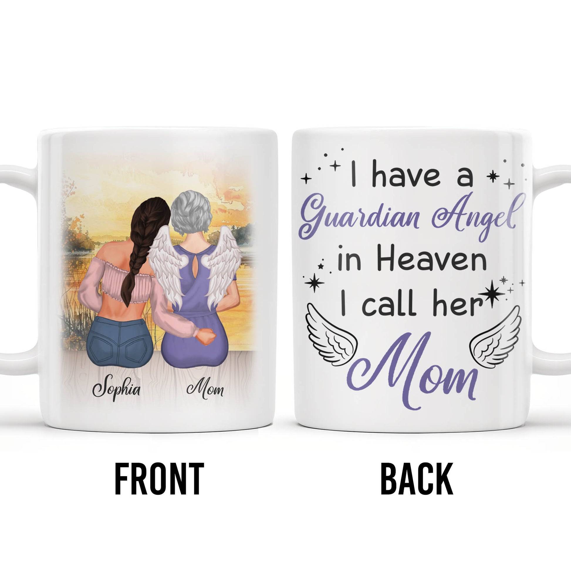 Guardian Angel In Heaven Called Mom