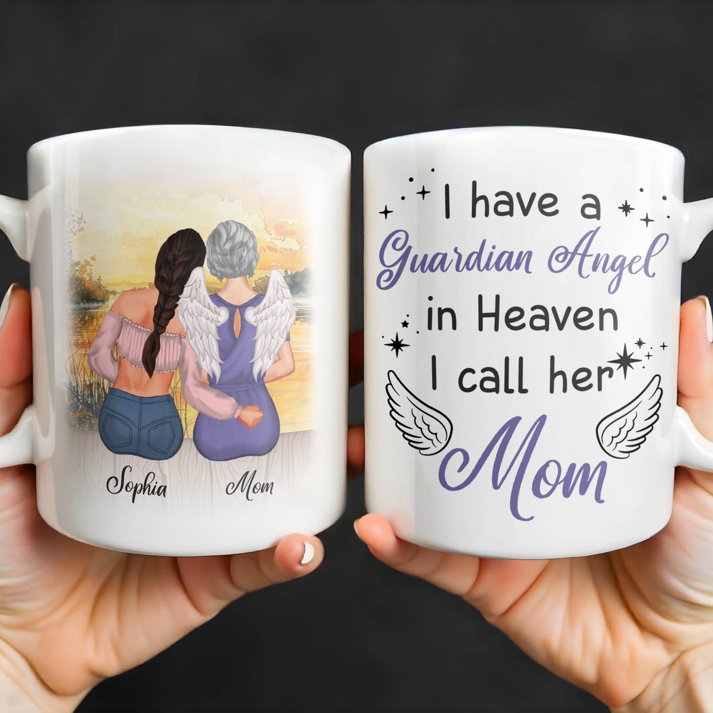 Guardian Angel In Heaven Called Mom