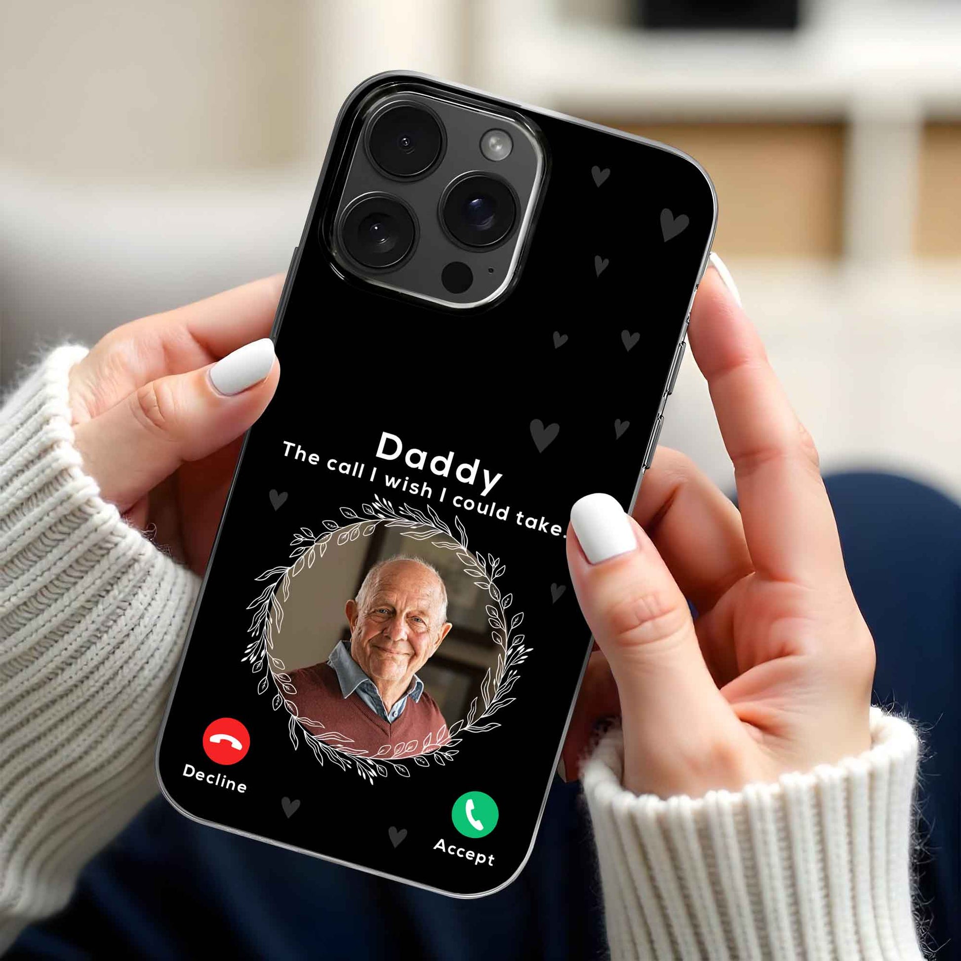 The Call I Wish I Could Take, Heart Symbols, Wreath Design