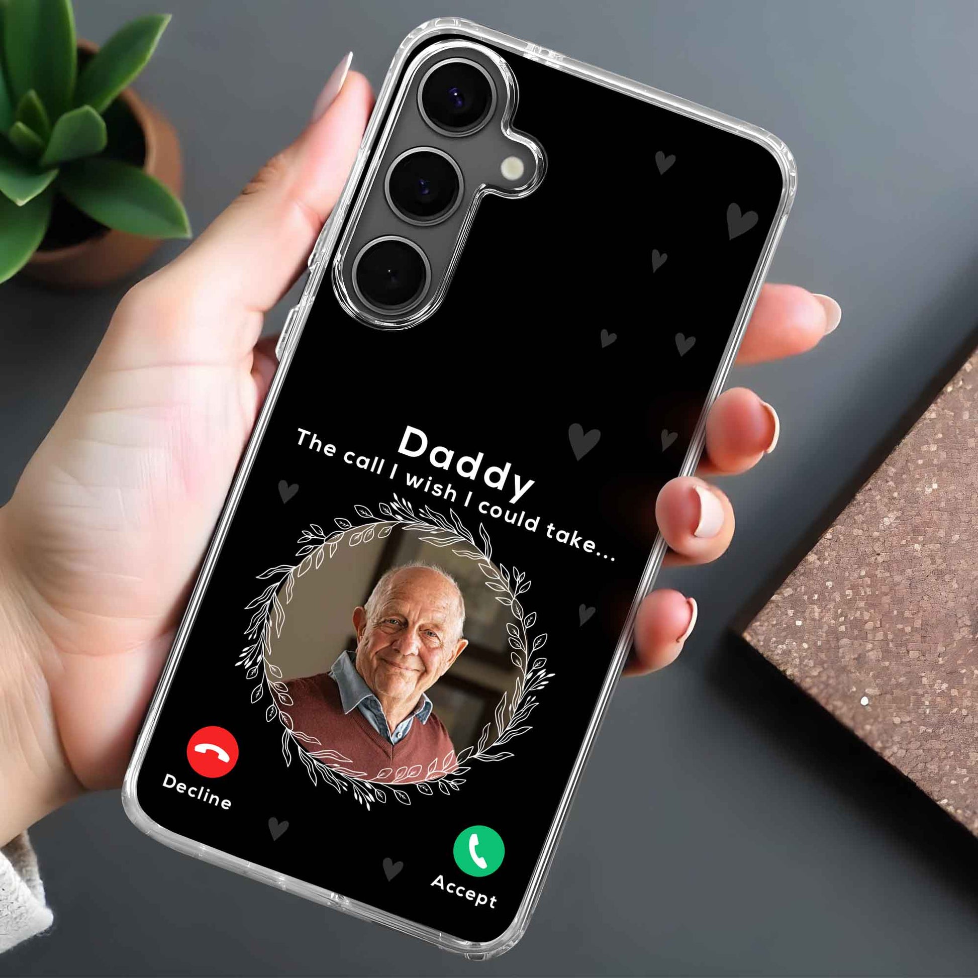 The Call I Wish I Could Take, Heart Symbols, Wreath Design