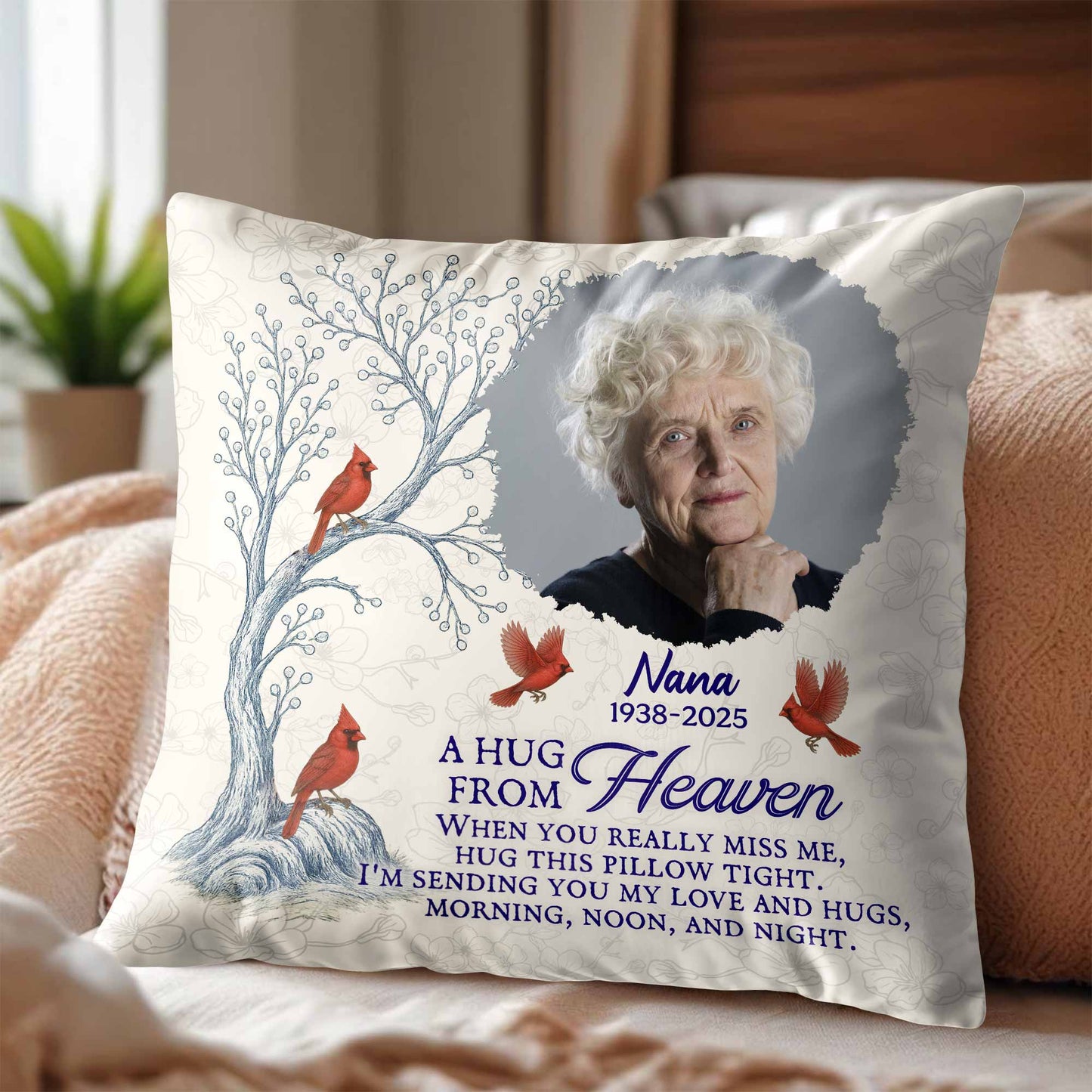 A Hug From Heaven, Tree And Birds