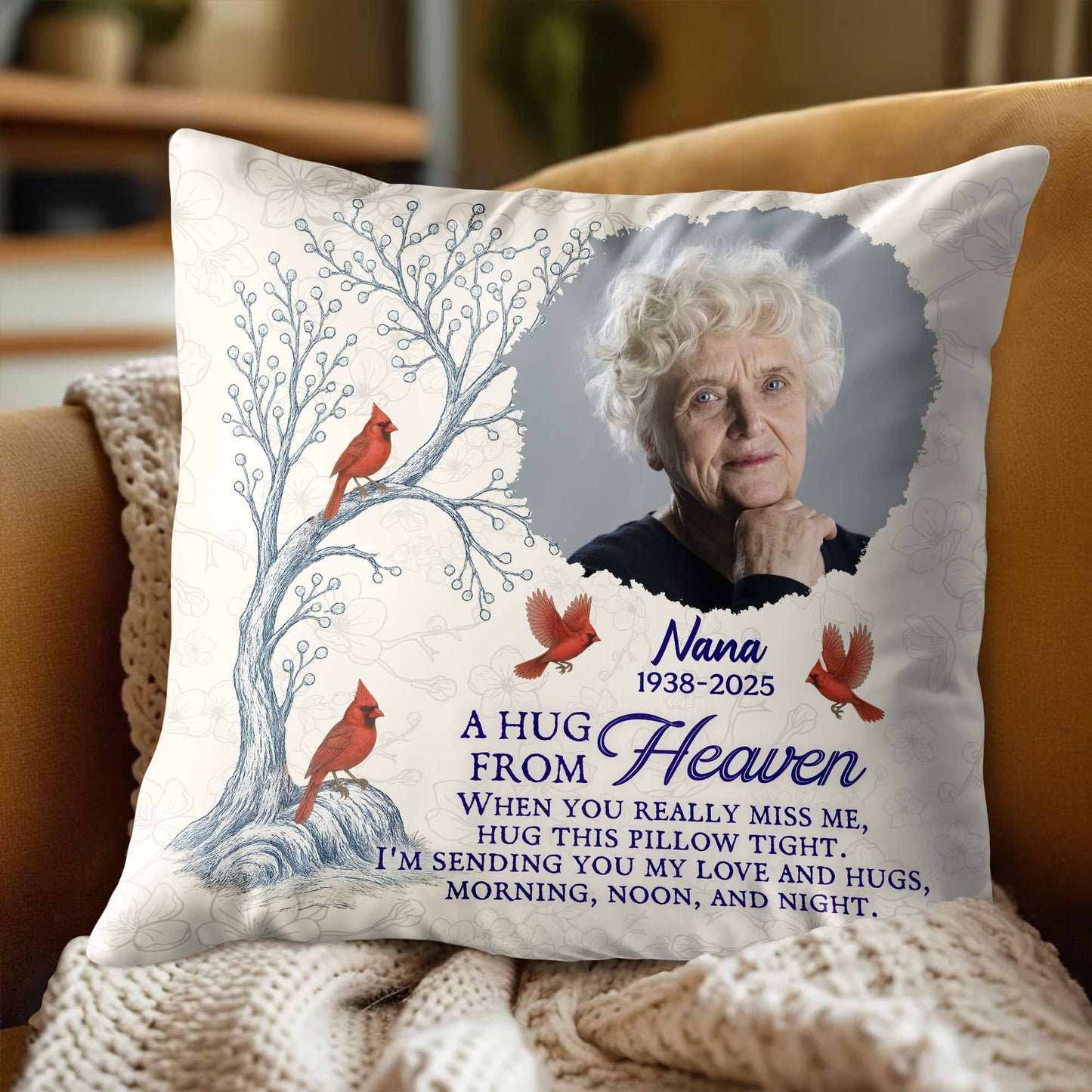 A Hug From Heaven, Tree And Birds