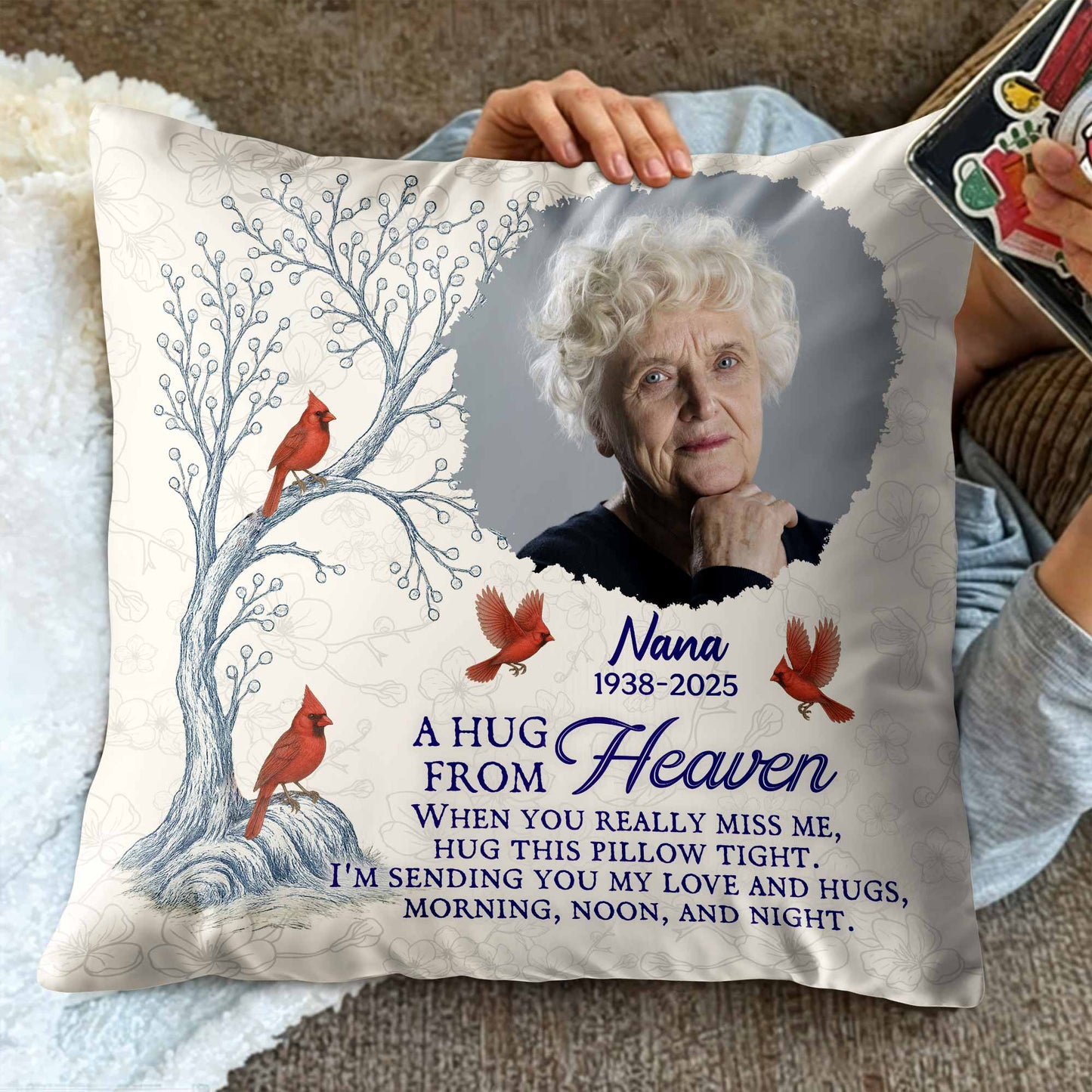 A Hug From Heaven, Tree And Birds