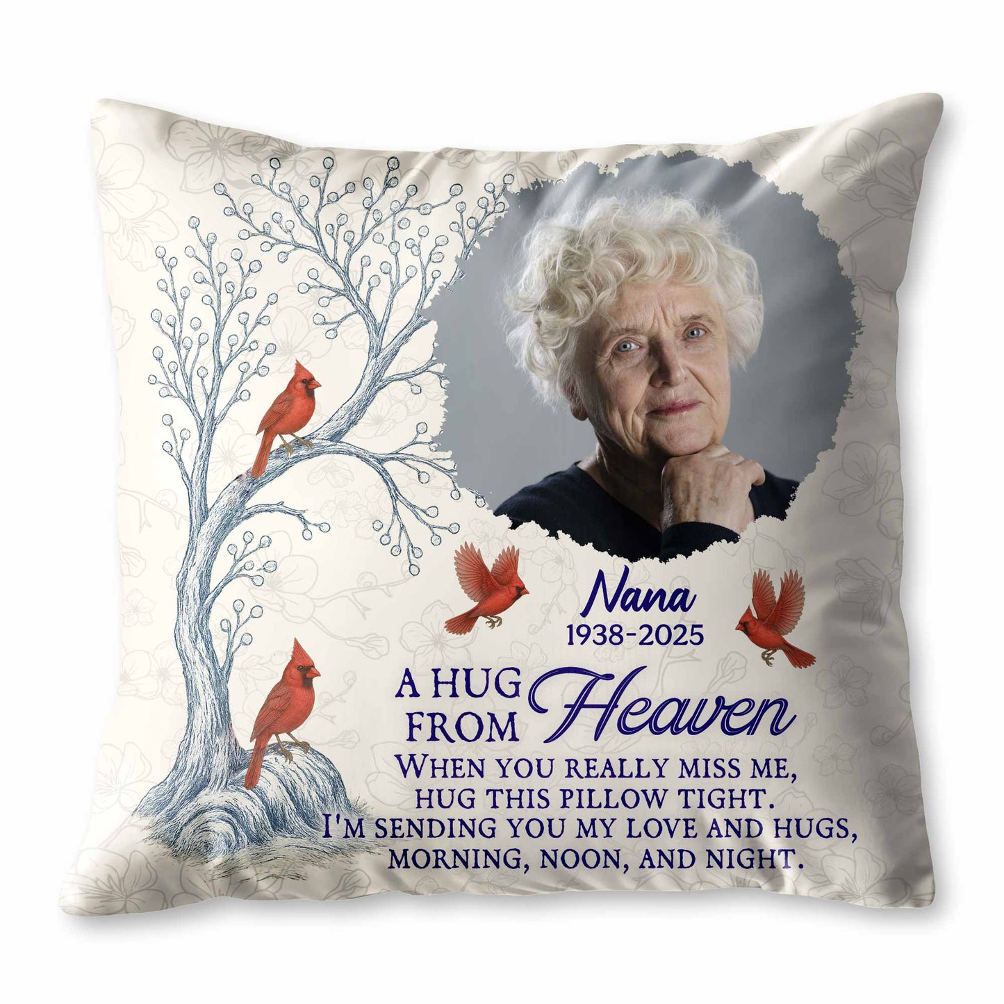 A Hug From Heaven, Tree And Birds