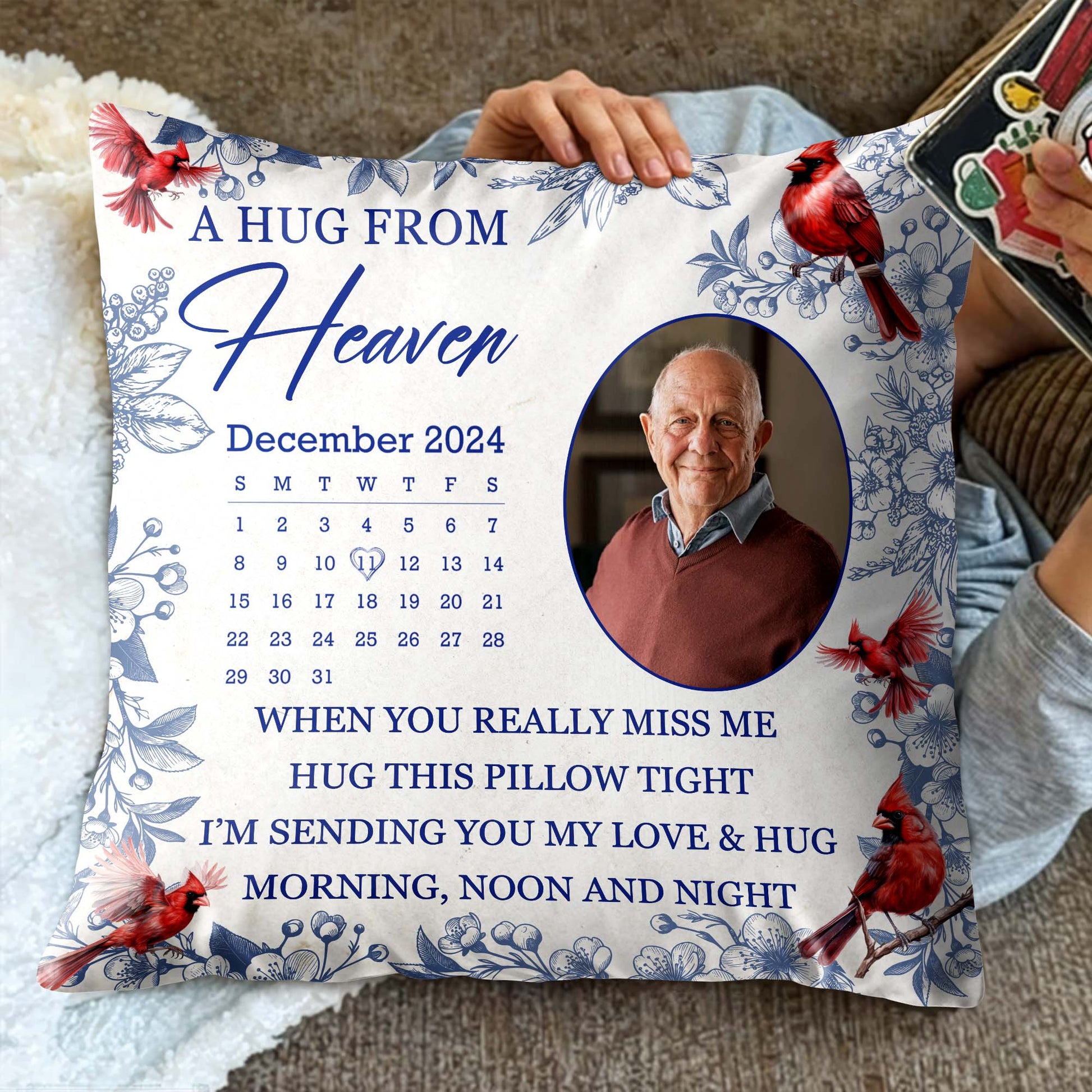 A Hug From Heaven, Birds And Flowers