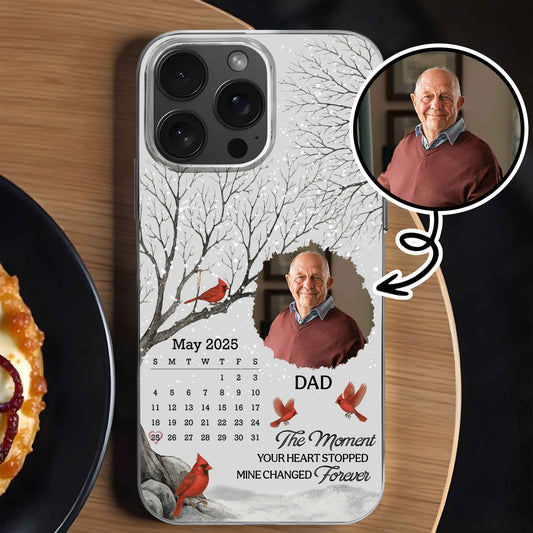 The Moment Your Heart Stopped, Cardinals And Bare Trees Design