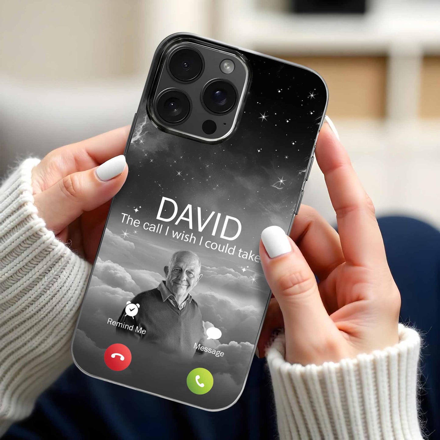 The Call I Wish I Could Take, Stars and Elderly Man