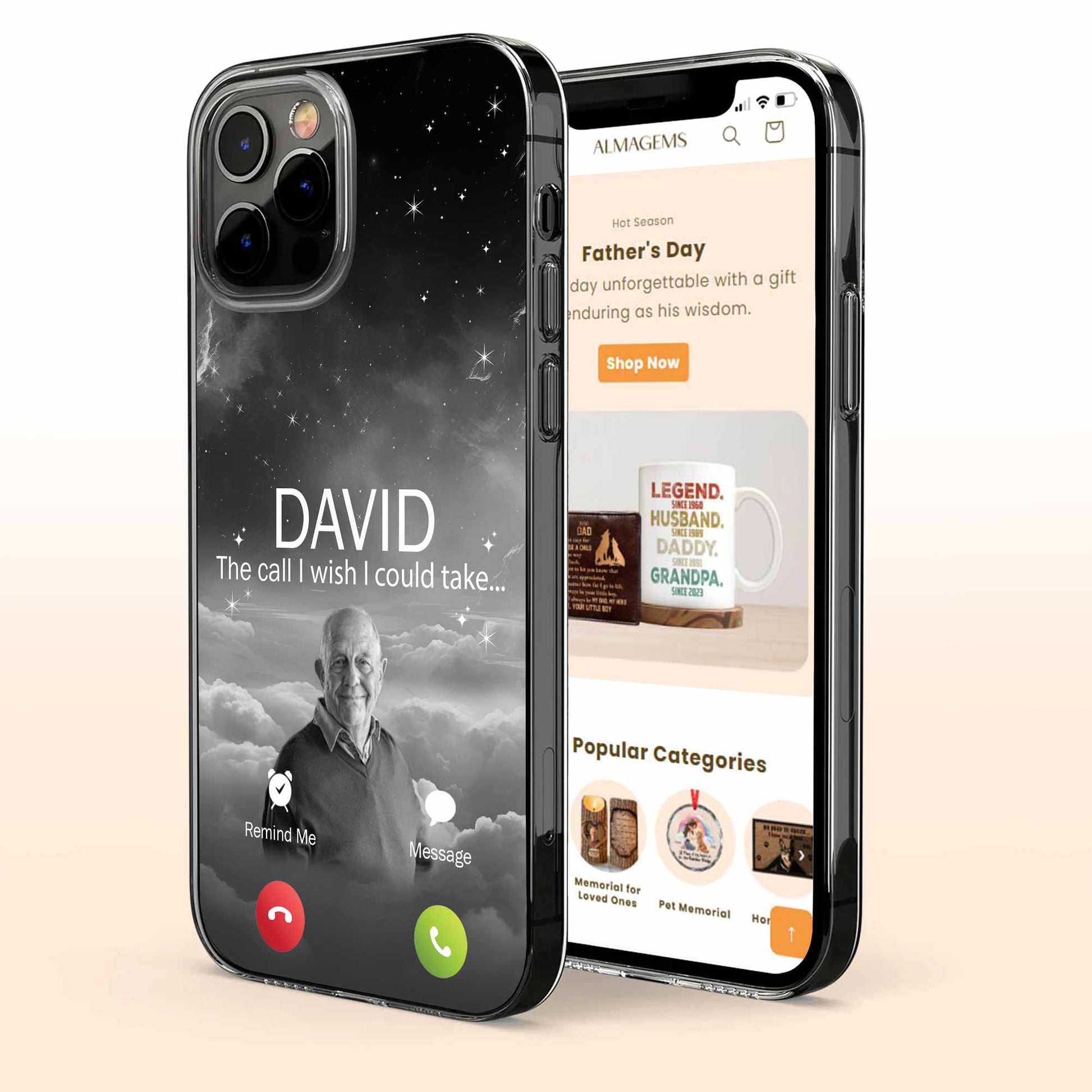 The Call I Wish I Could Take, Stars and Elderly Man