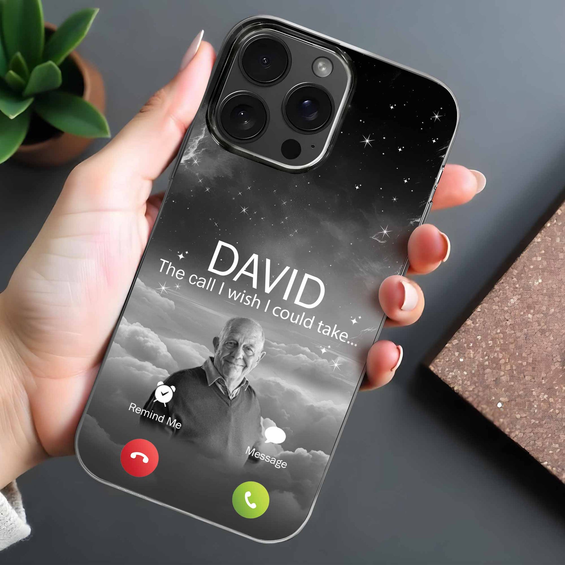 The Call I Wish I Could Take, Stars and Elderly Man