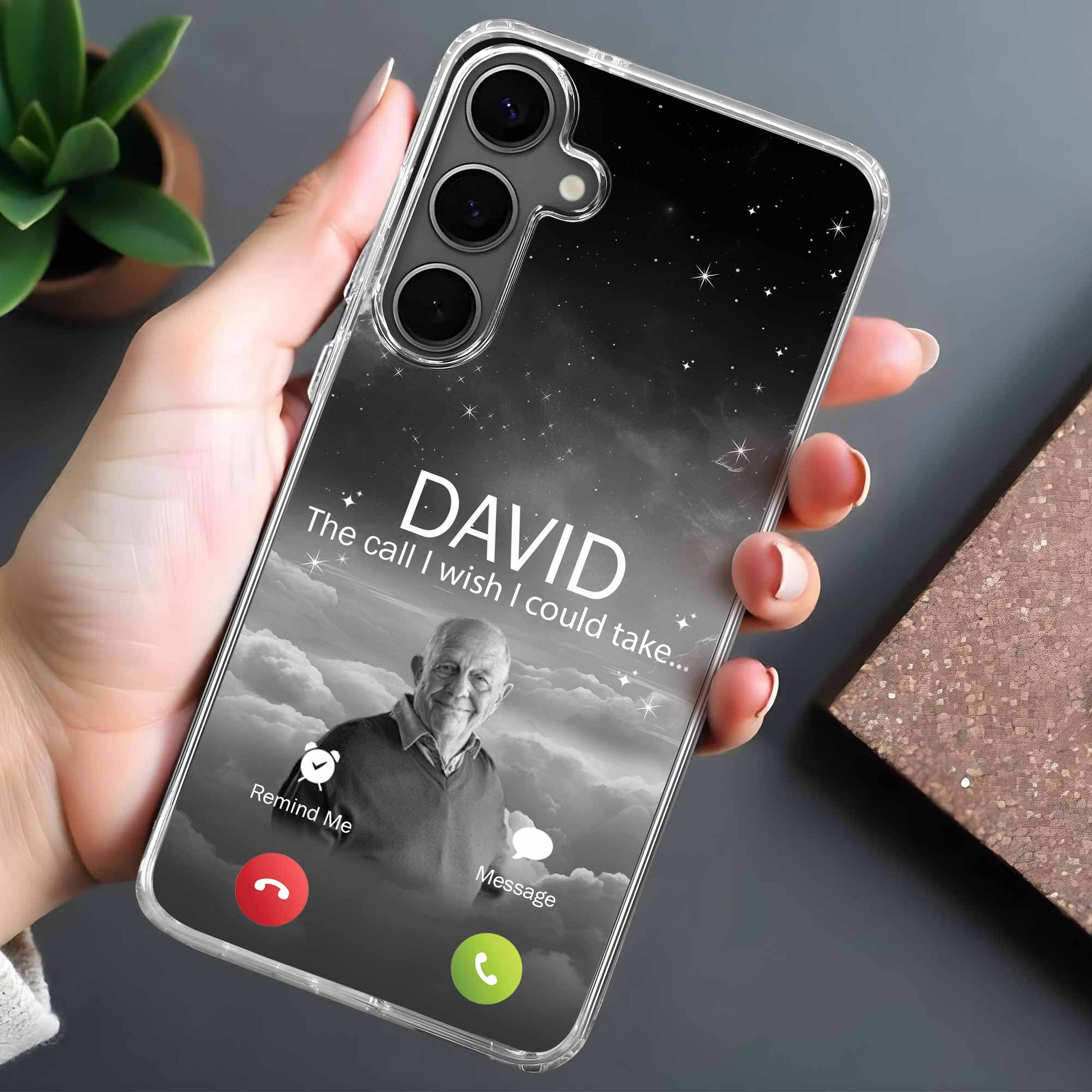 The Call I Wish I Could Take, Stars and Elderly Man