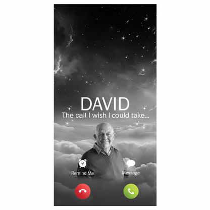 The Call I Wish I Could Take, Stars and Elderly Man