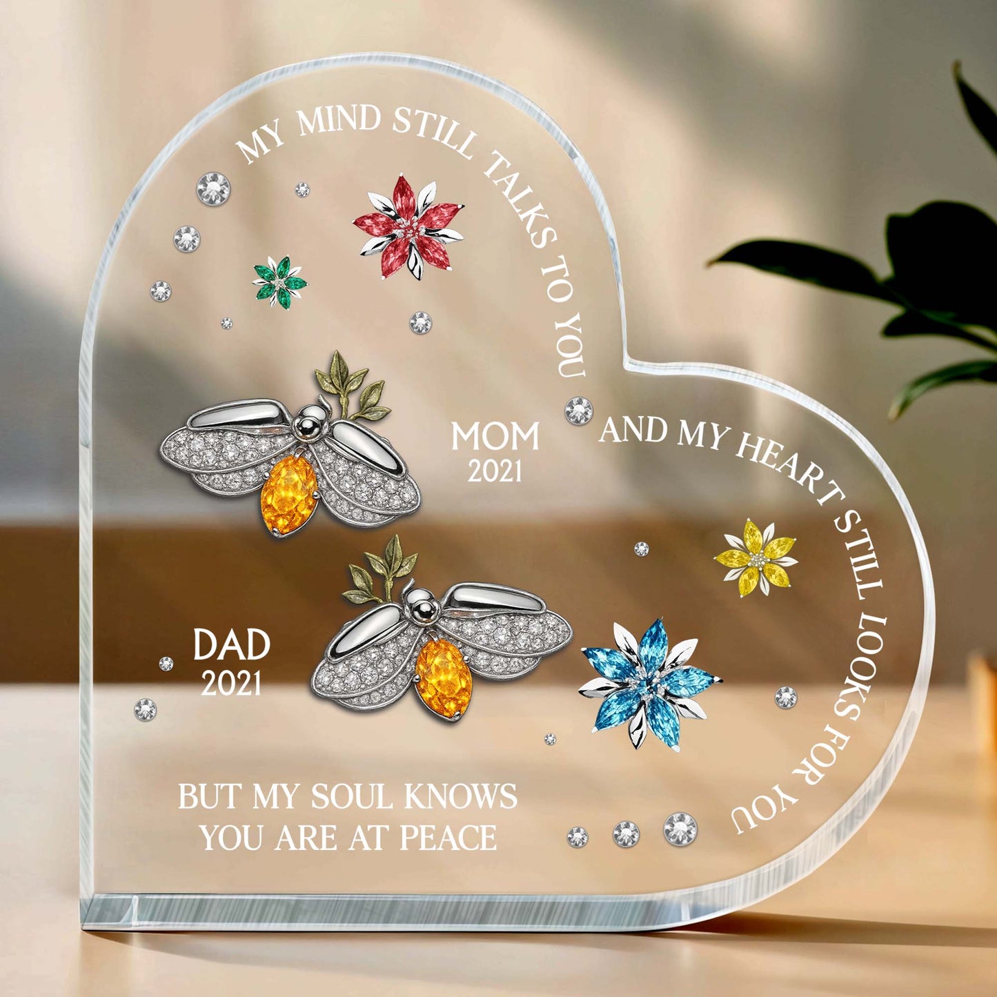 My Mind Still Talks To You, Heart Still Looks For You, Dragonfly and Flower