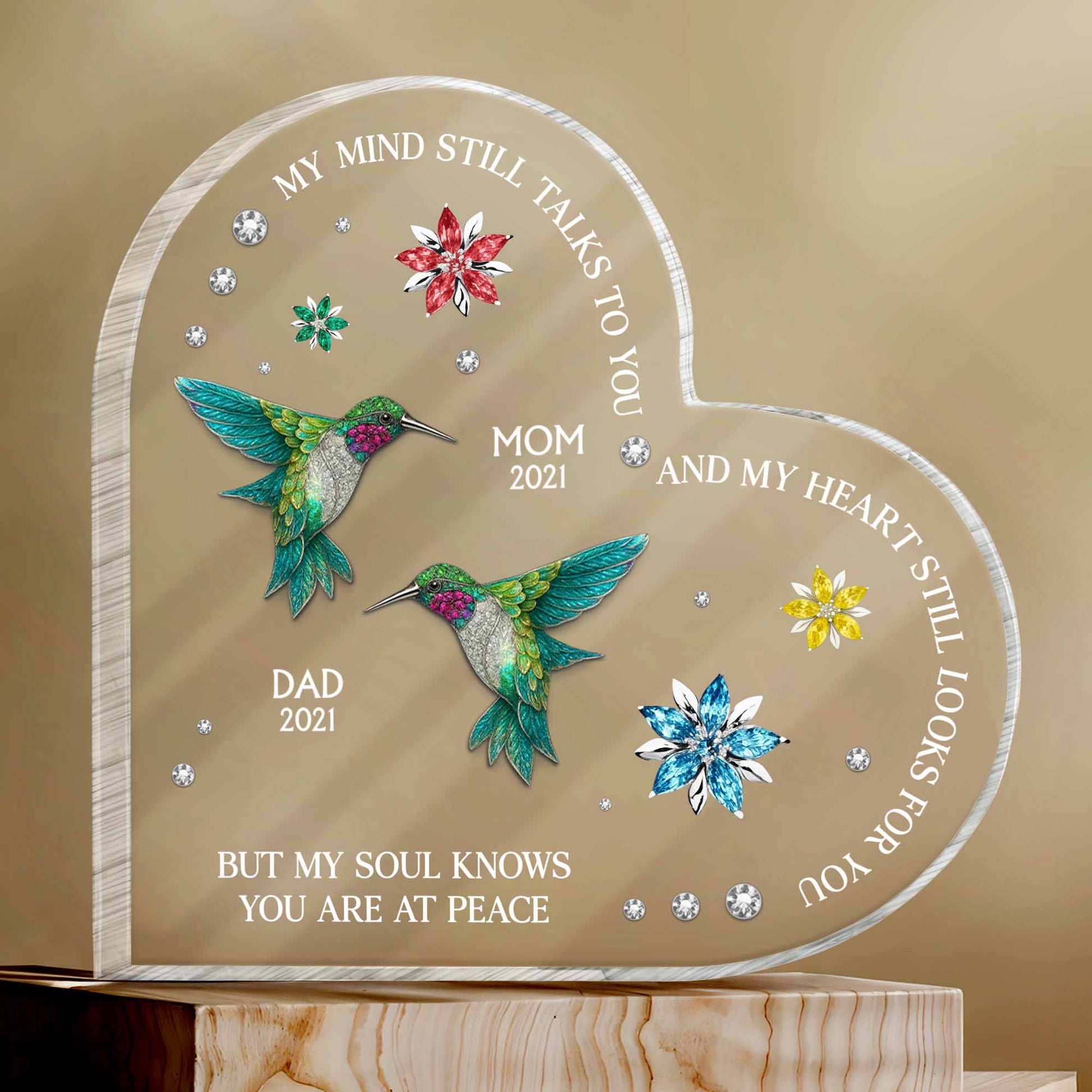 My Mind Still Talks To You, Heart Still Looks For You, Dragonfly and Flower