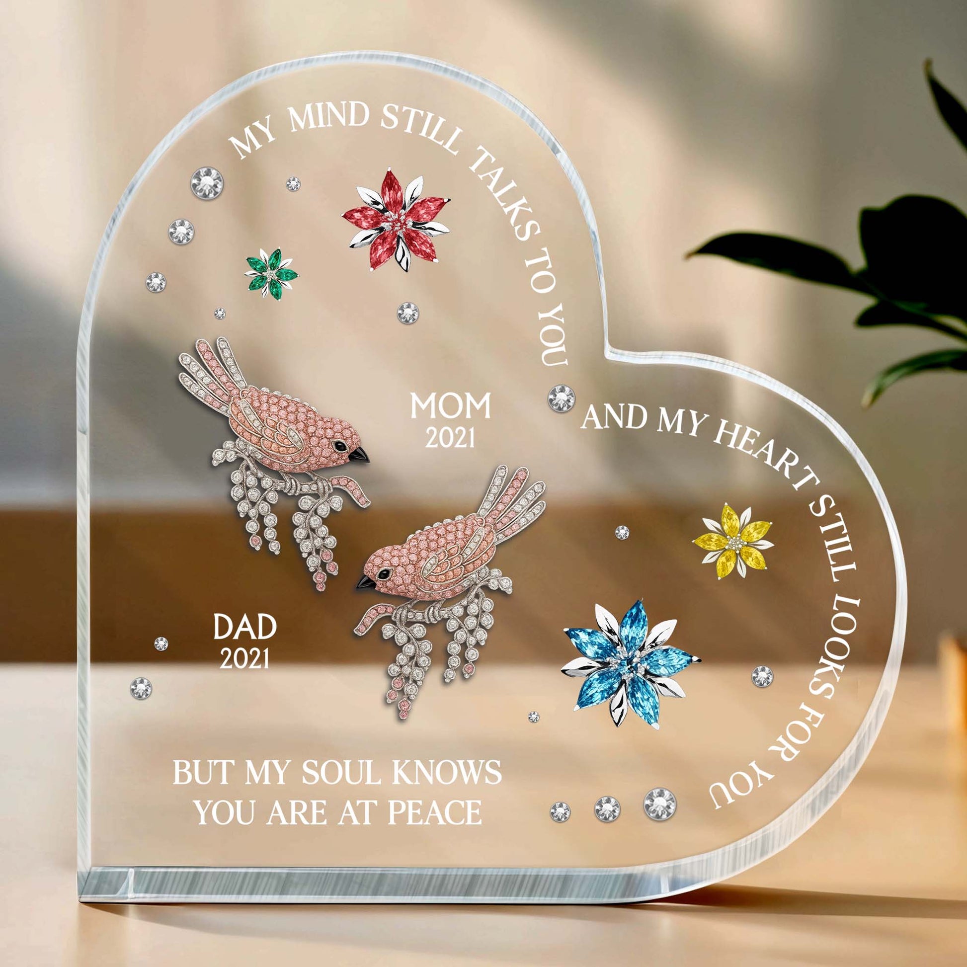 My Mind Still Talks To You, Heart Still Looks For You, Dragonfly and Flower