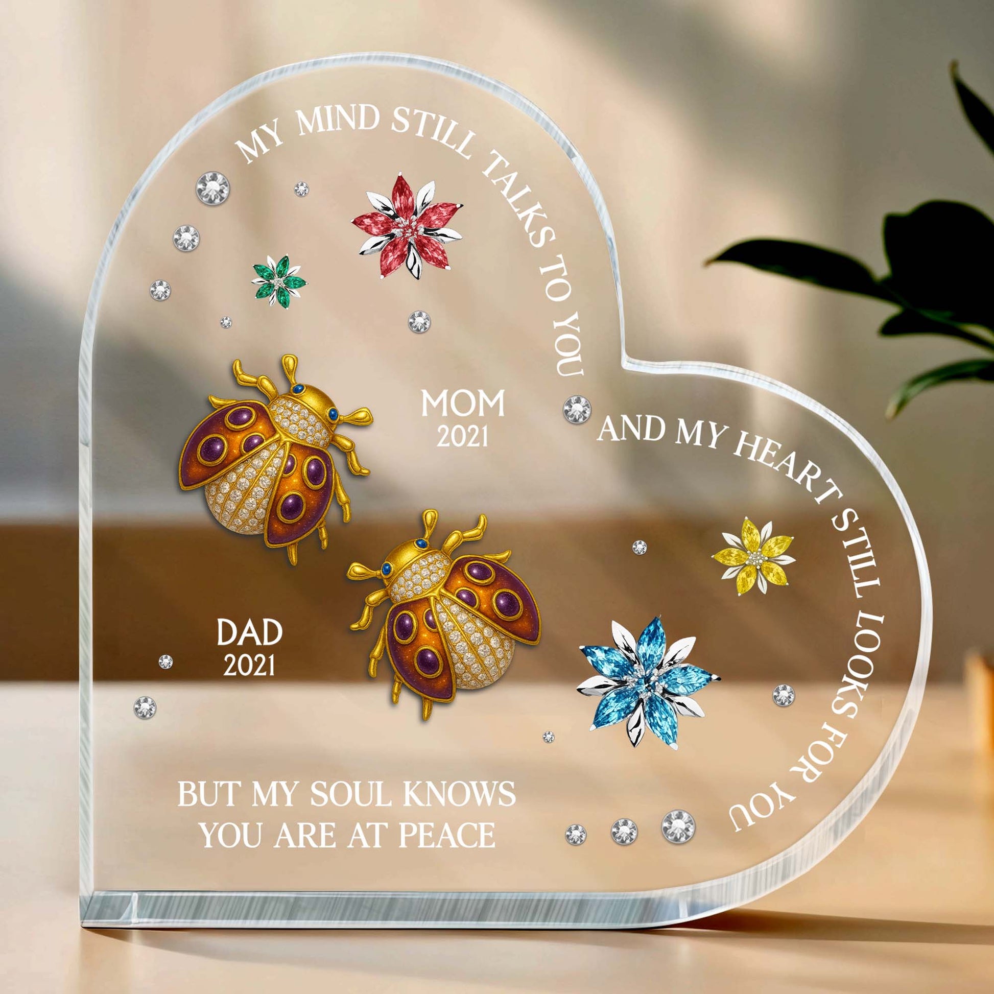 My Mind Still Talks To You, Heart Still Looks For You, Dragonfly and Flower