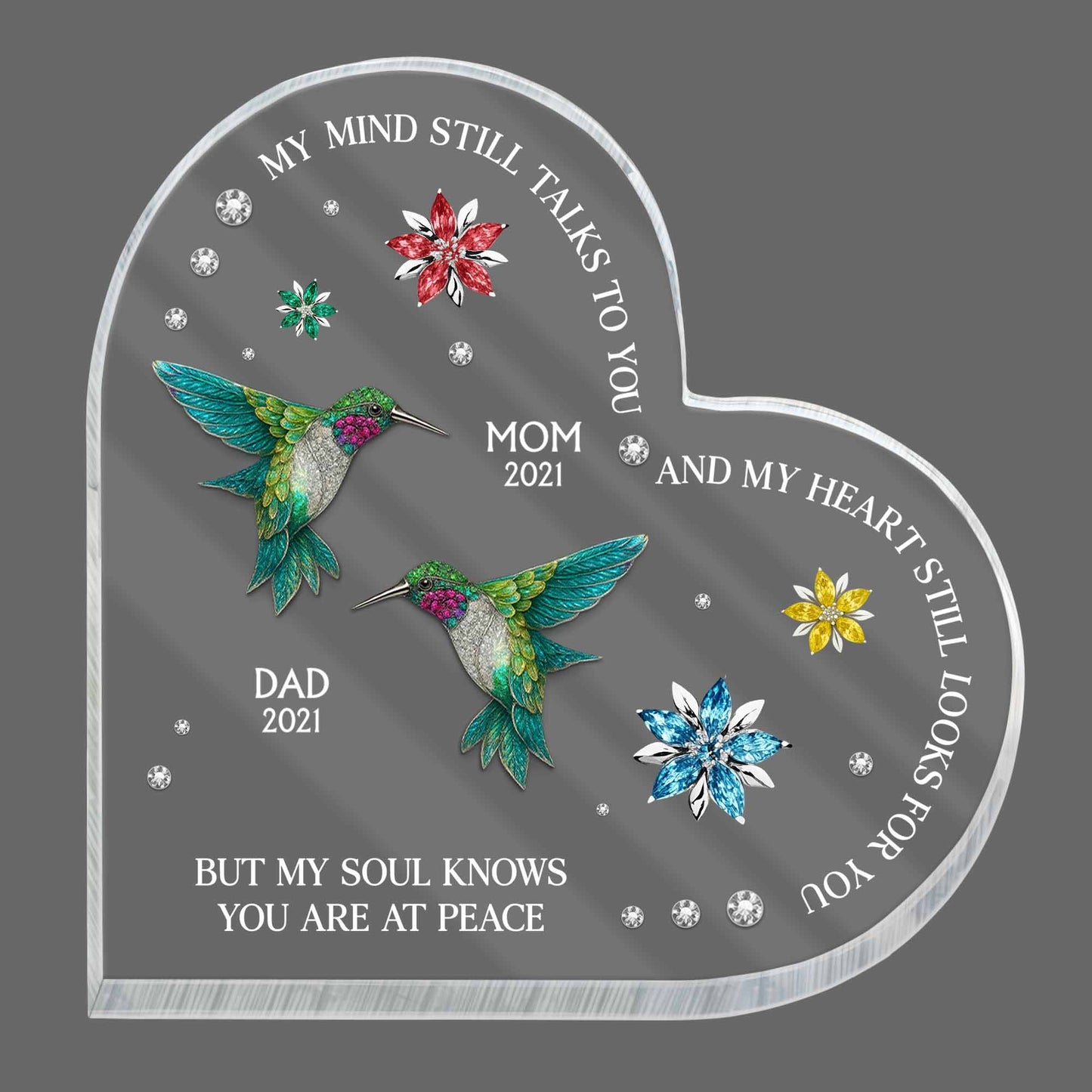 My Mind Still Talks To You, Heart Still Looks For You, Dragonfly and Flower