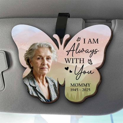 I Am Always With You Butterfly Heart Design