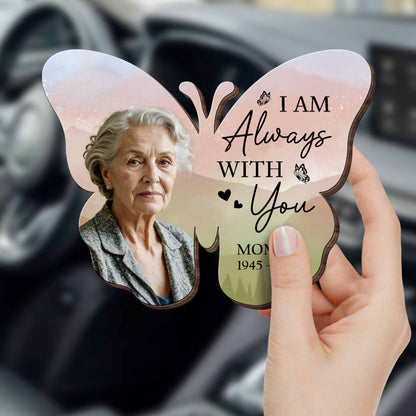 I Am Always With You Butterfly Heart Design