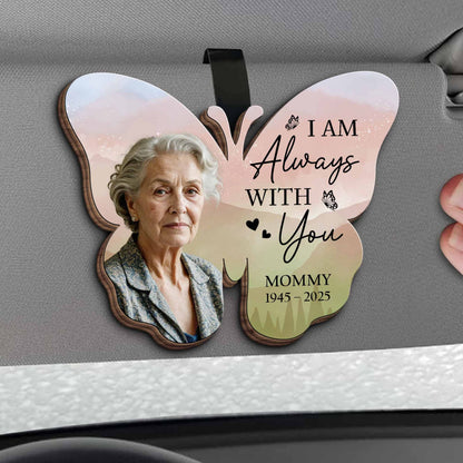 I Am Always With You Butterfly Heart Design