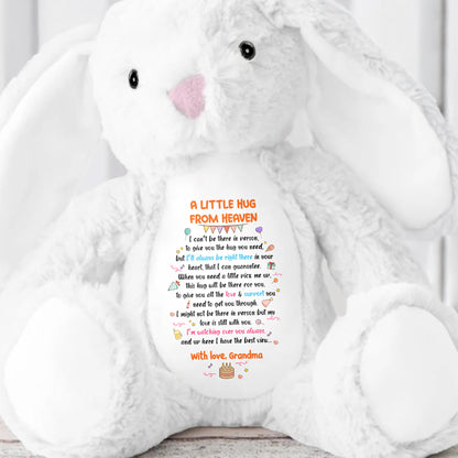 A Little Hug From Heaven Plush Bunny