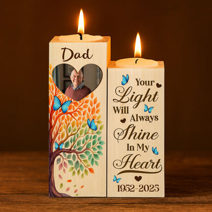 Your Light Will Always Shine In My Heart, Tree And Butterflies