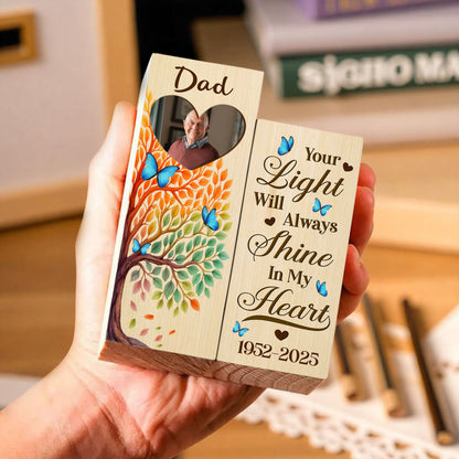 Your Light Will Always Shine In My Heart, Tree And Butterflies