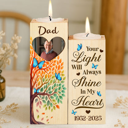 Your Light Will Always Shine In My Heart, Tree And Butterflies