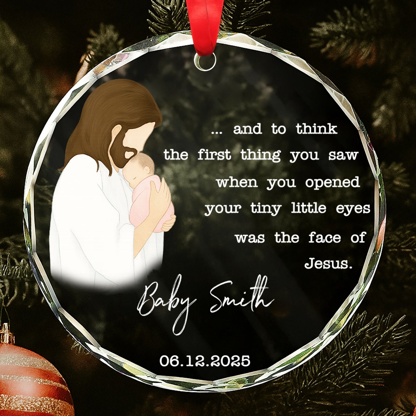 The First Thing You Saw Was The Face Of Jesus