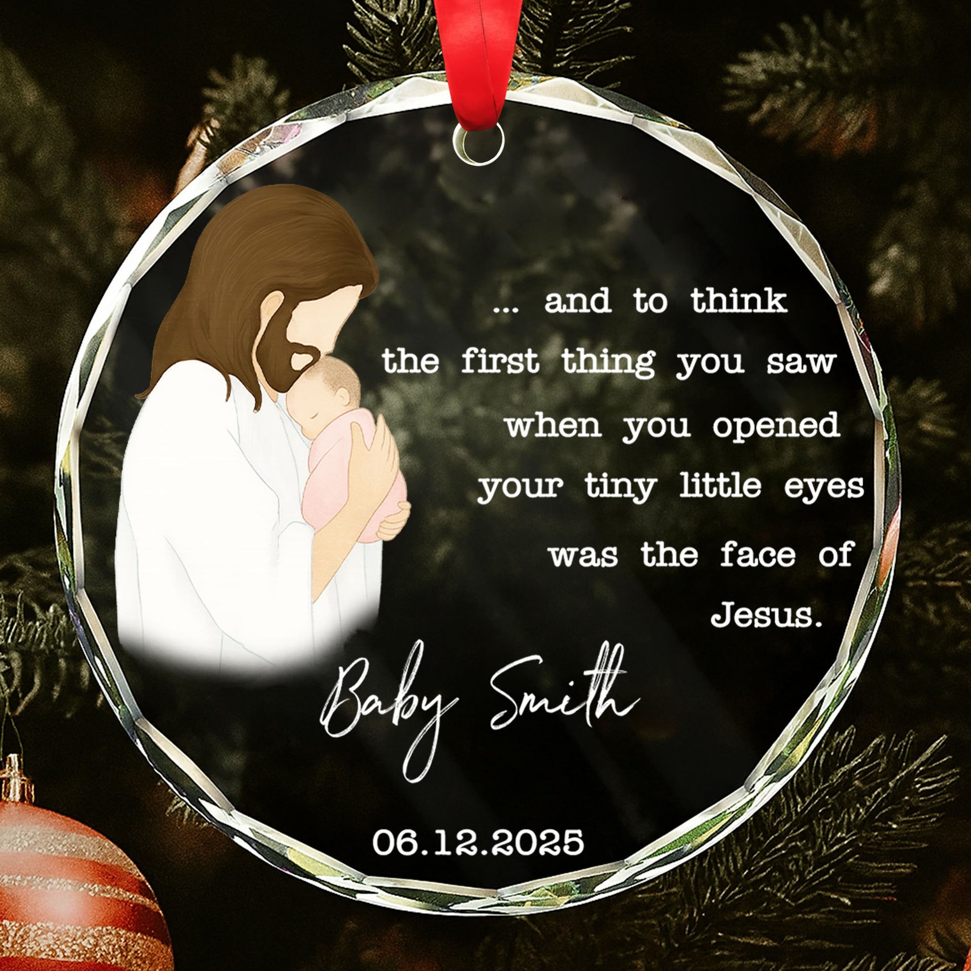 The First Thing You Saw Was The Face Of Jesus