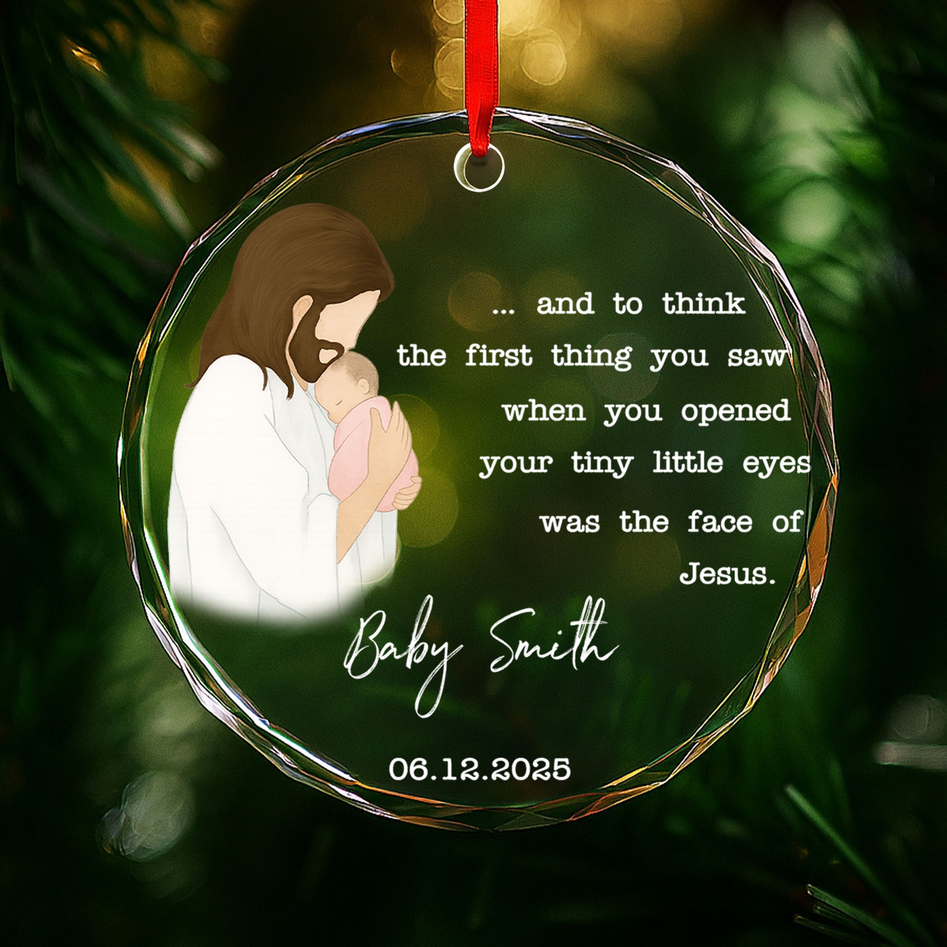 The First Thing You Saw Was The Face Of Jesus