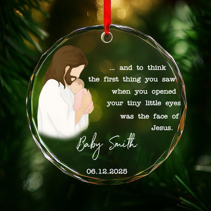 The First Thing You Saw Was The Face Of Jesus