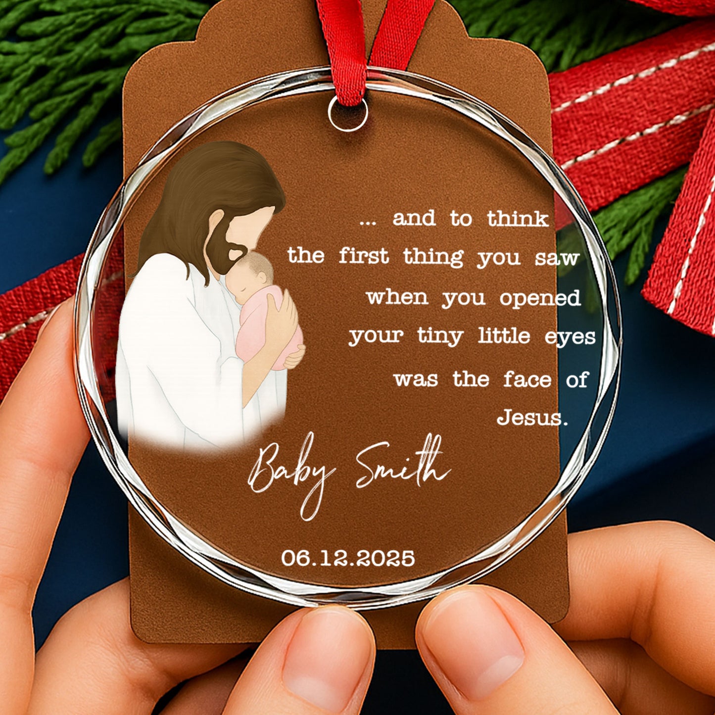 The First Thing You Saw Was The Face Of Jesus