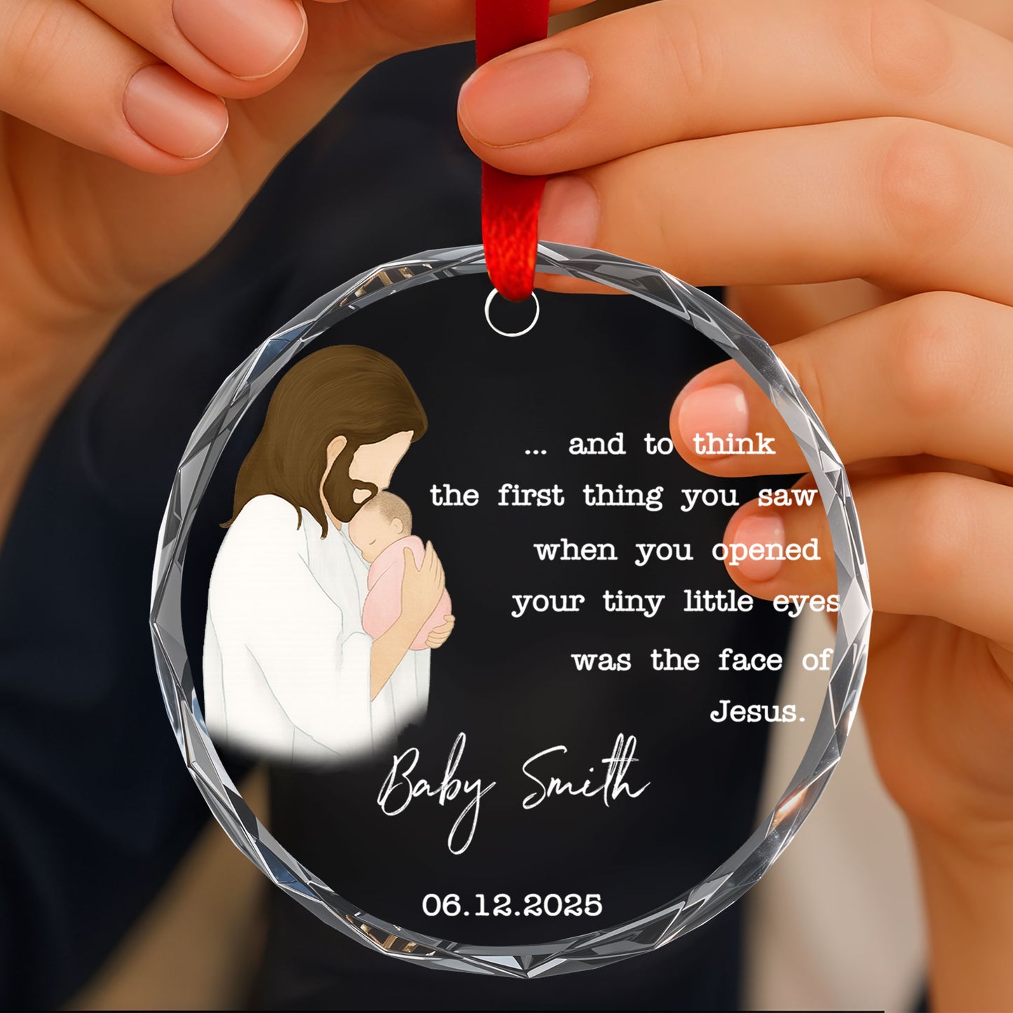 The First Thing You Saw Was The Face Of Jesus