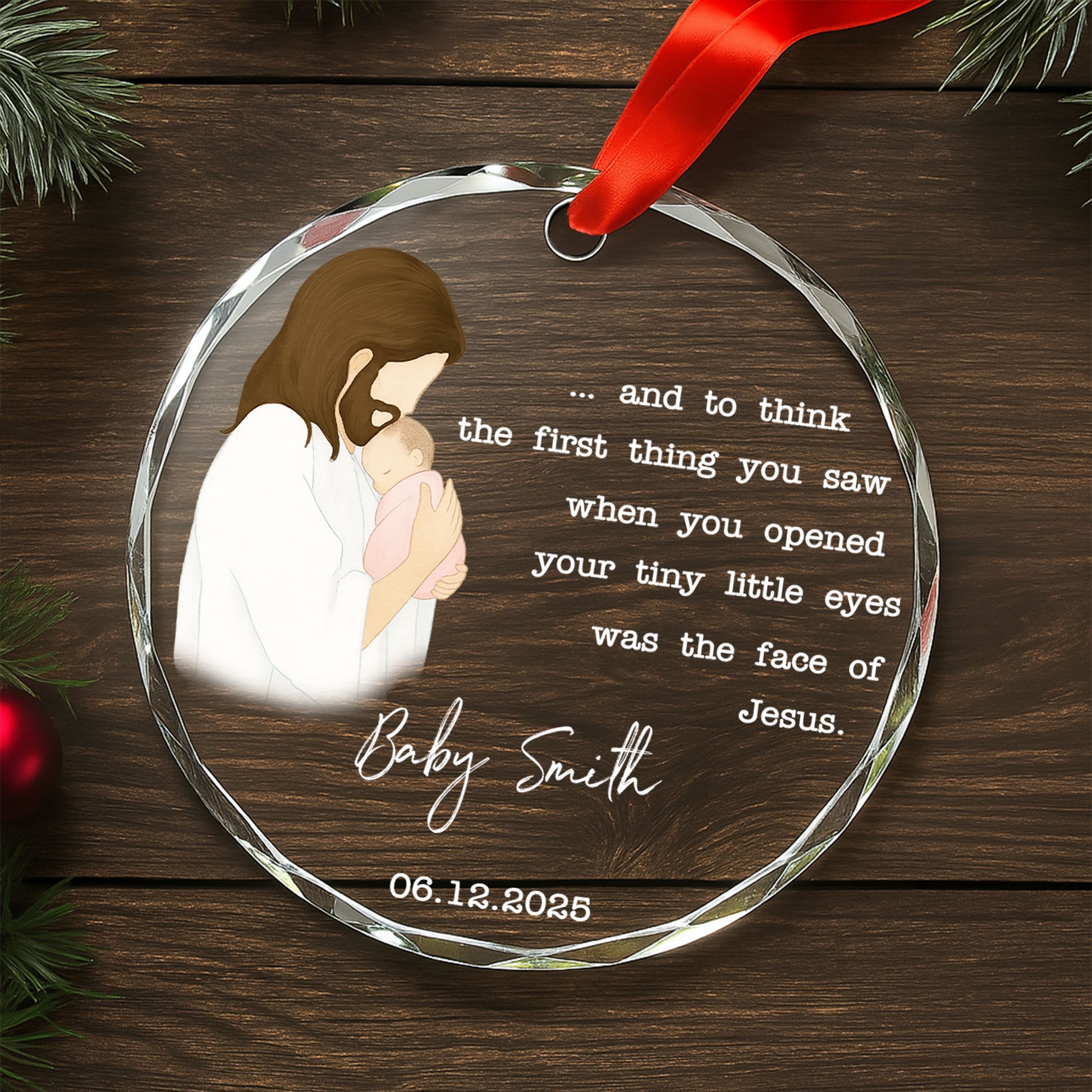 The First Thing You Saw Was The Face Of Jesus