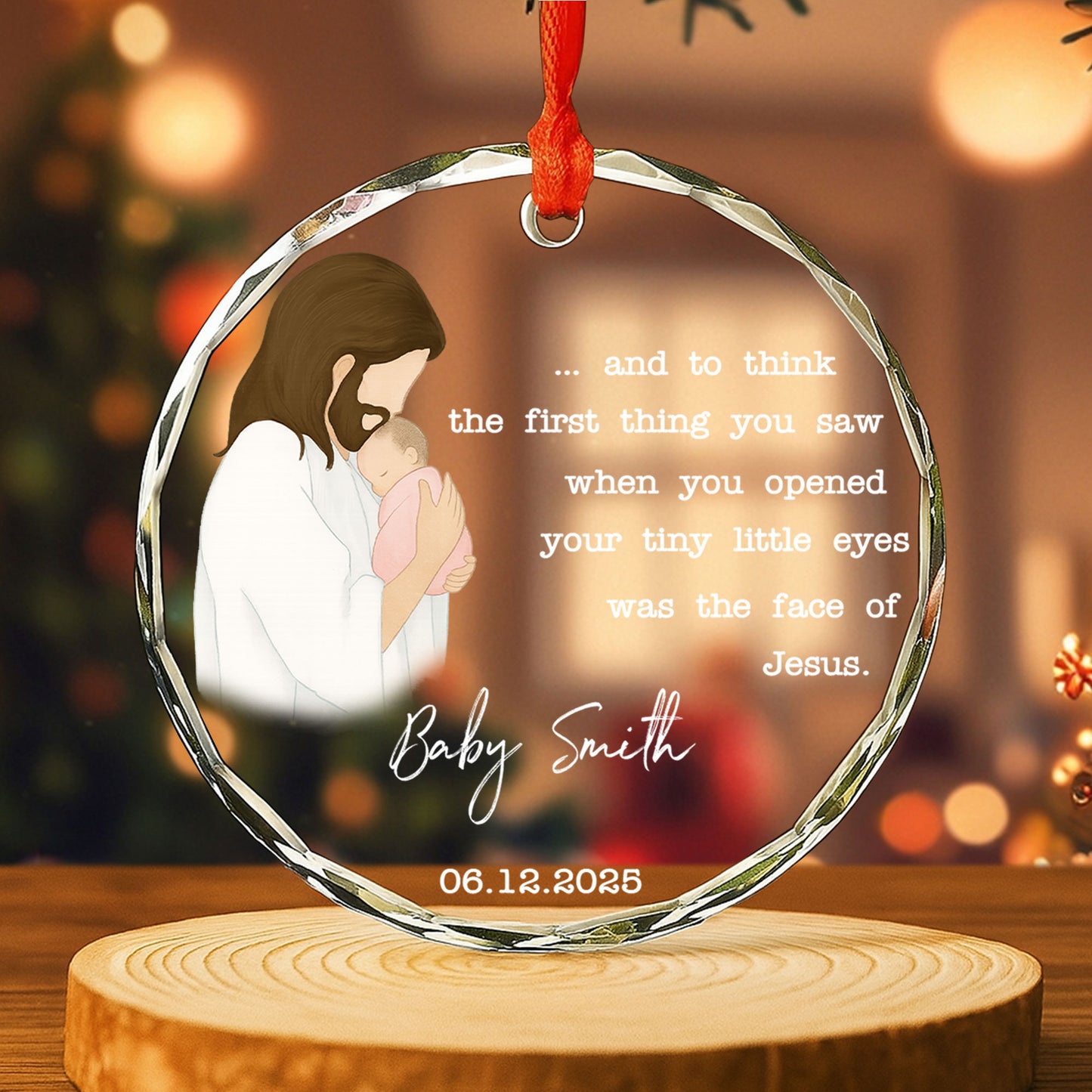 The First Thing You Saw Was The Face Of Jesus