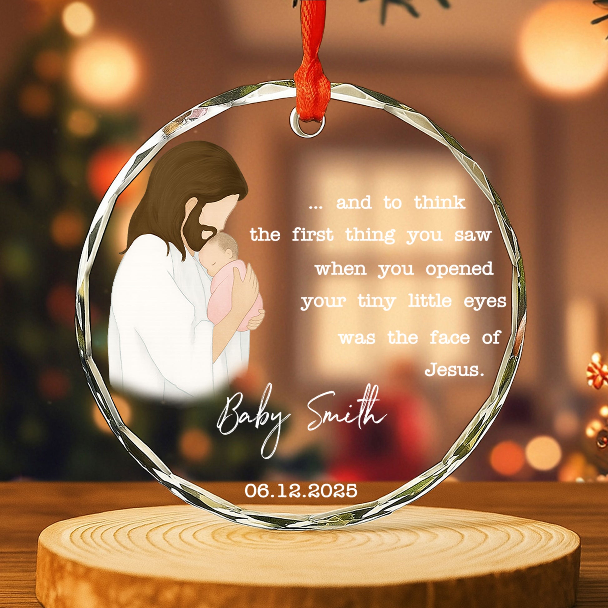 The First Thing You Saw Was The Face Of Jesus