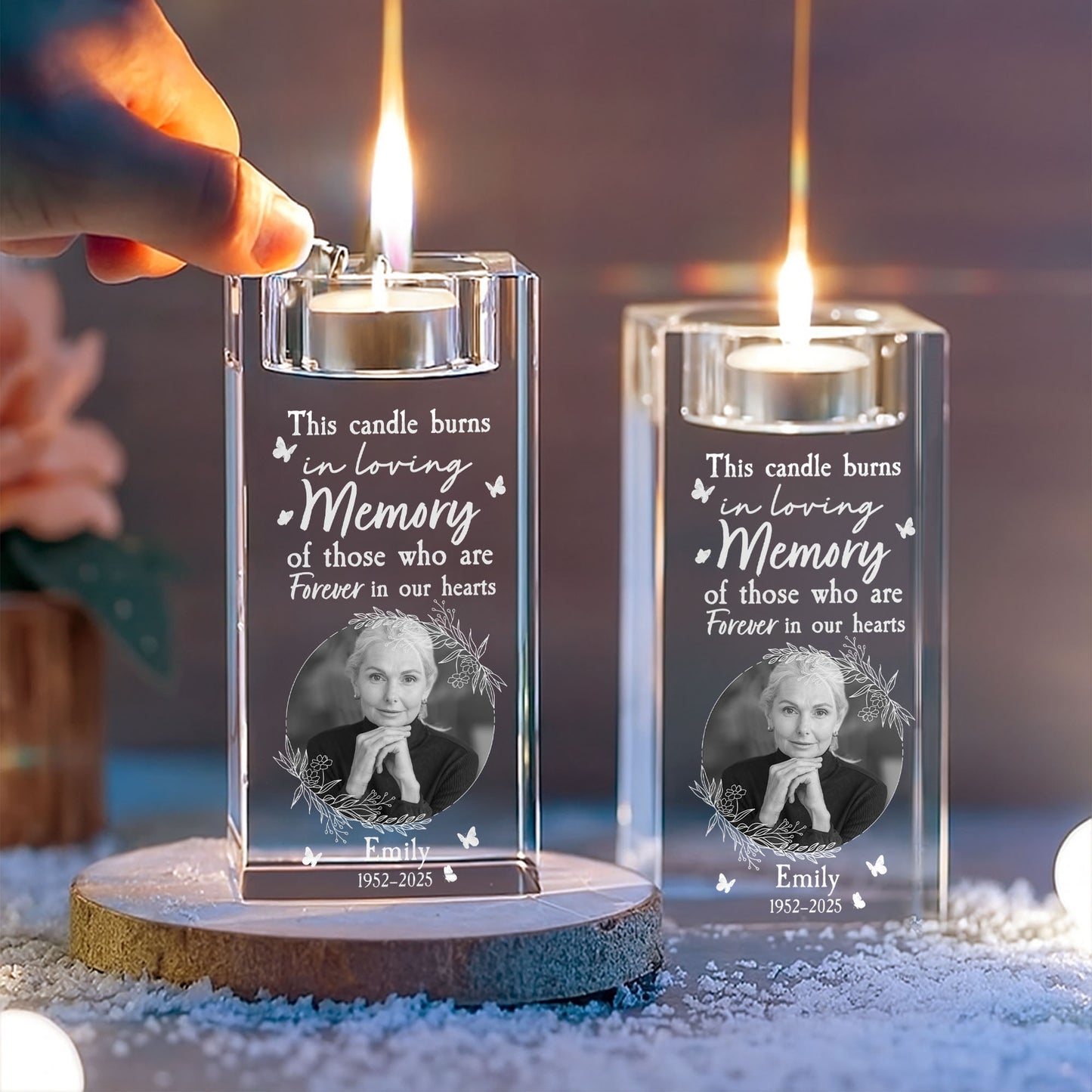In Loving Memory Candle, Forever In Our Hearts