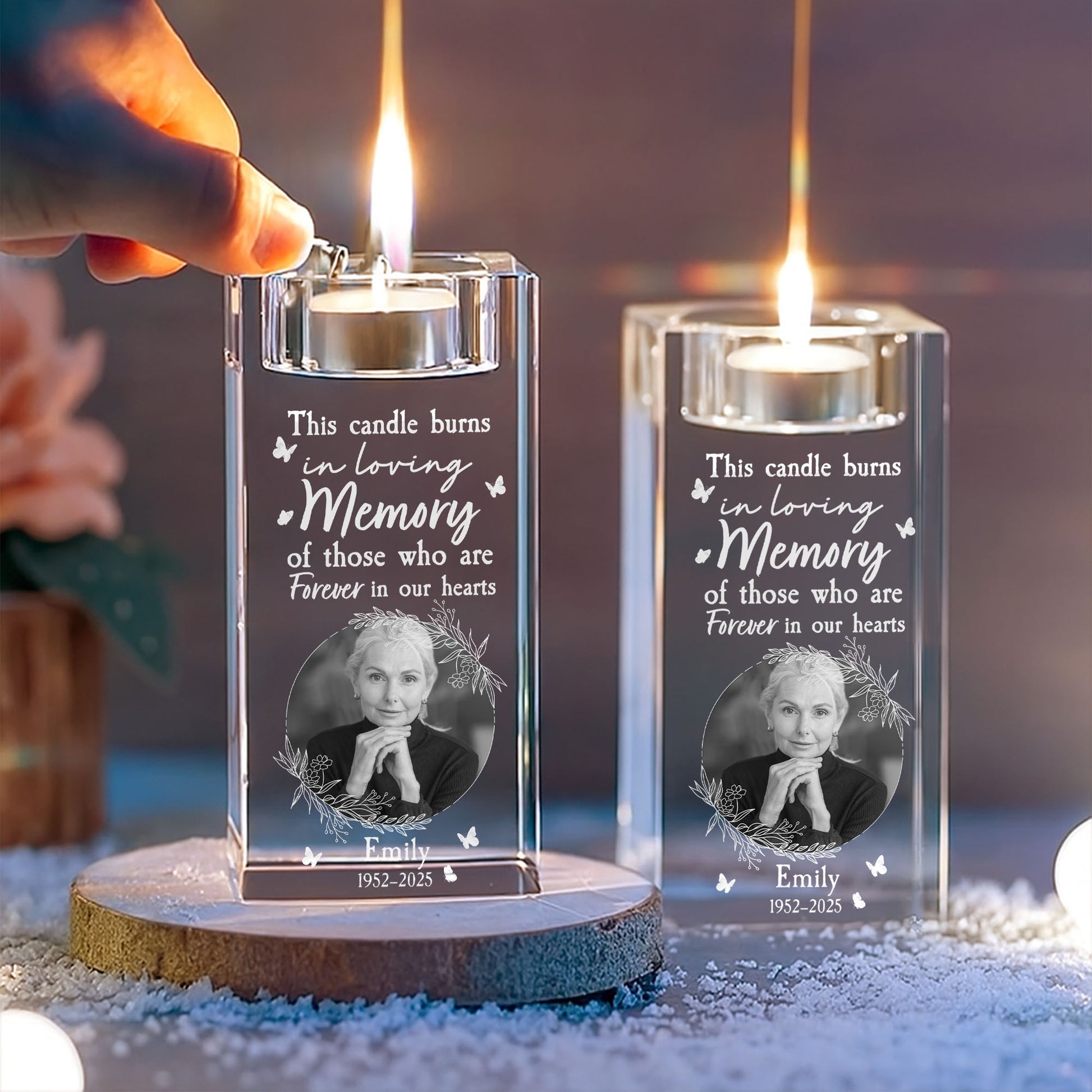 In Loving Memory Candle, Forever In Our Hearts