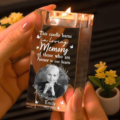 In Loving Memory Candle, Forever In Our Hearts