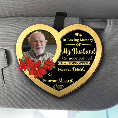 In Loving Memory Of My Husband, Heart Shaped Flowers