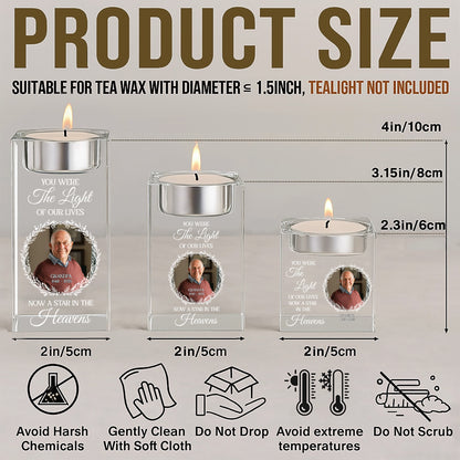 You Were The Light Of Our Lives, Now A Star In The Heavens, Wreath and Stars