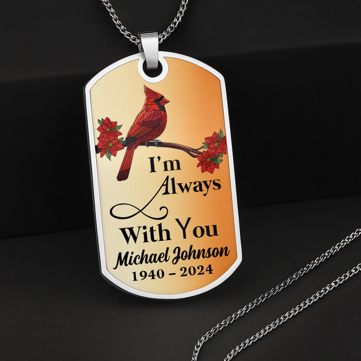 I'm Always With You, Bird And Flowers Design