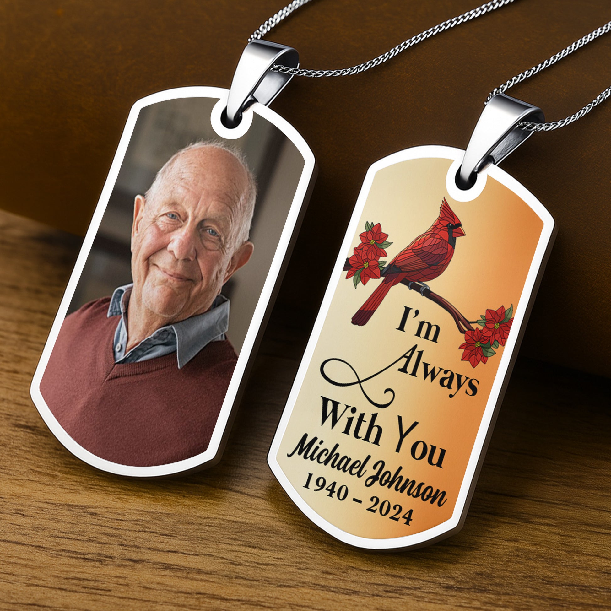 I'm Always With You, Bird And Flowers Design