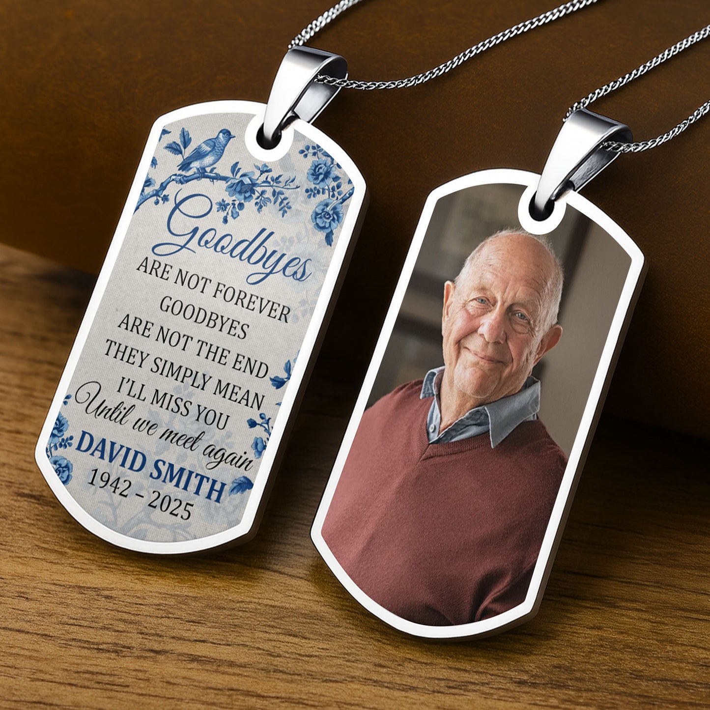 Goodbyes Are Not Forever With Birds And Flowers